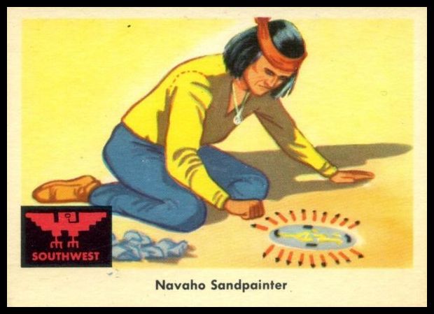 53 Navaho Sandpainter